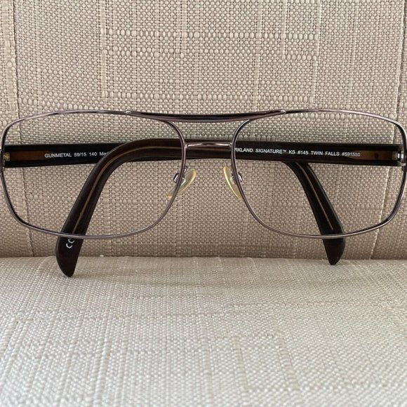 Kirkland Signature Men Eyeglasses Frame KS#145 TWIN FALLS Glasses Frame 59[]15 - Picture 2 of 12